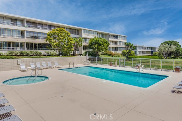 Second, upper lap pool with Jacuzzi.