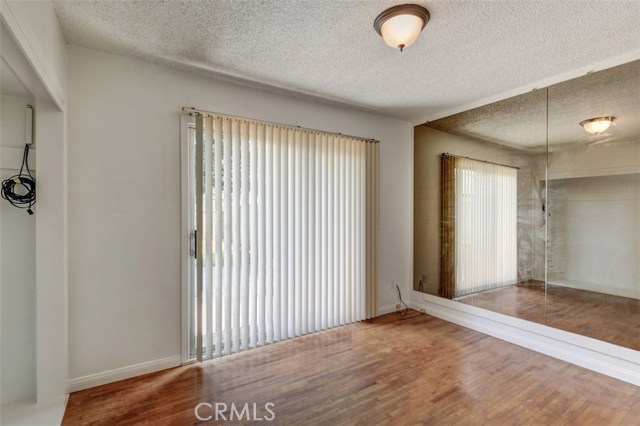 Master bedroom can be used as a study with double glass door access to the backyard