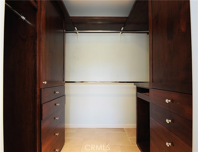 Master bedroom walk-in closet