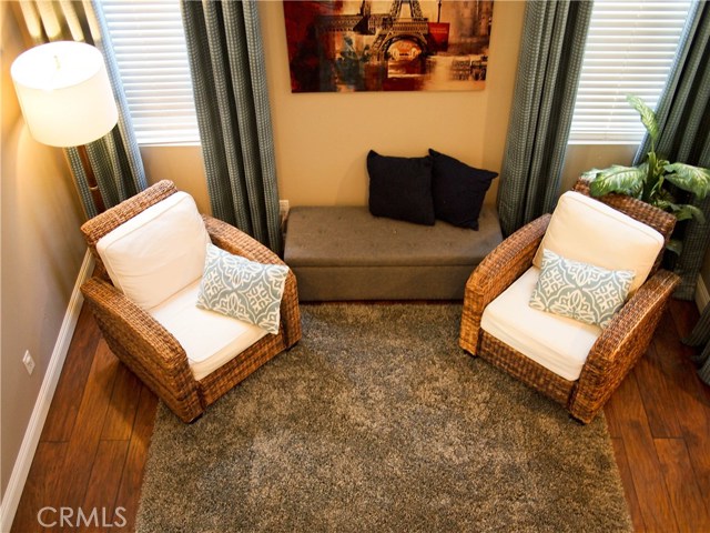 Living room view from stairs