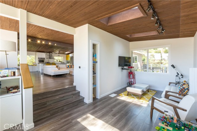 Fantastic Den or Office/Study room with two skylights and lots of natural light