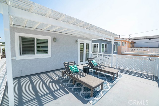 Deck view facing house