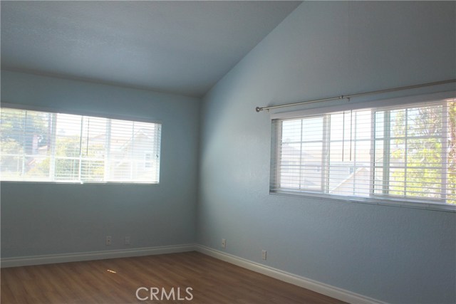 Bedroom 1 with freshly painted walls