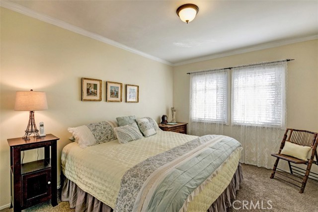 3rd Bedroom with smooth ceilings.