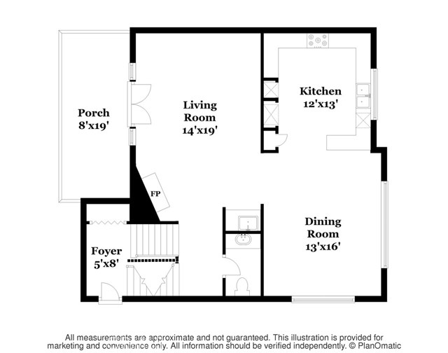 First level living area
