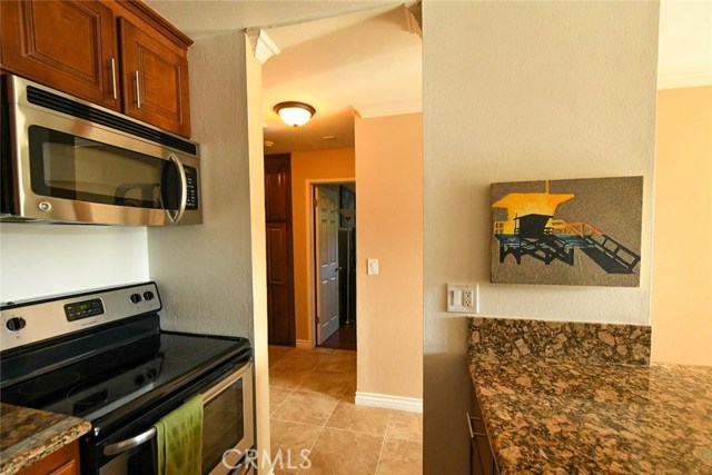 Kitchen & view of Hallway leading to Bedrooms