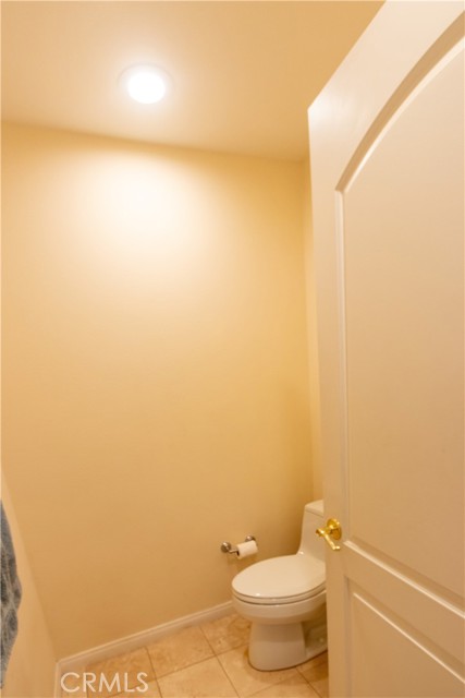 half bath near front door