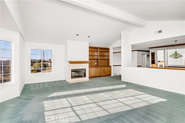 Formal Living Room & Fireplace