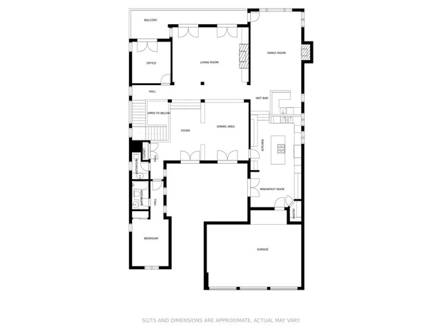 floor plan upper level