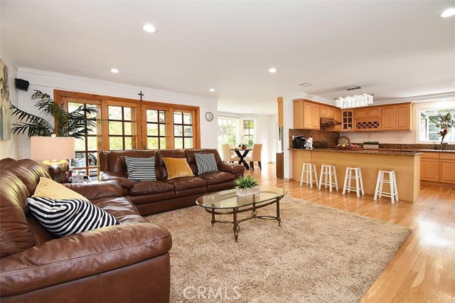 Family Room Next to Kitchen