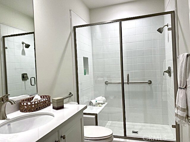 The bathroom inside the second bedroom