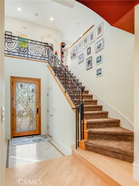 Stairs Leading to 2nd Master Bedroom Bedroom and Bonus Room Loft.