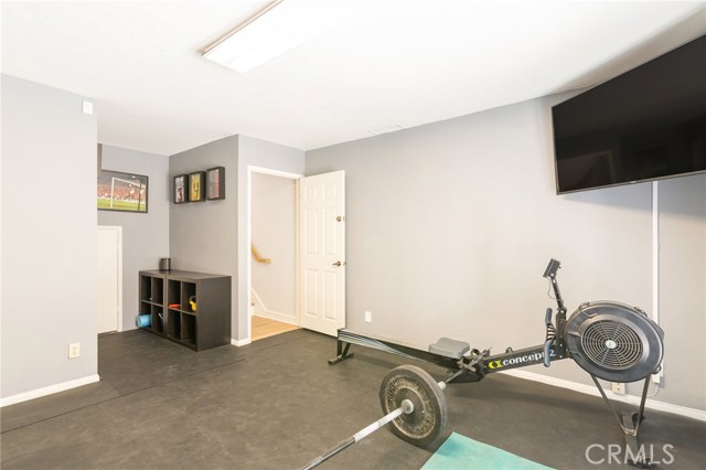 spacious 5th bedroom/home gym