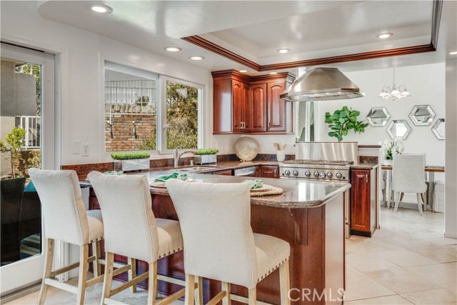 Spacious, open kitchen