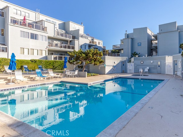 A view of the pool at Seascape One.  This is very close to the 240 The Village building!