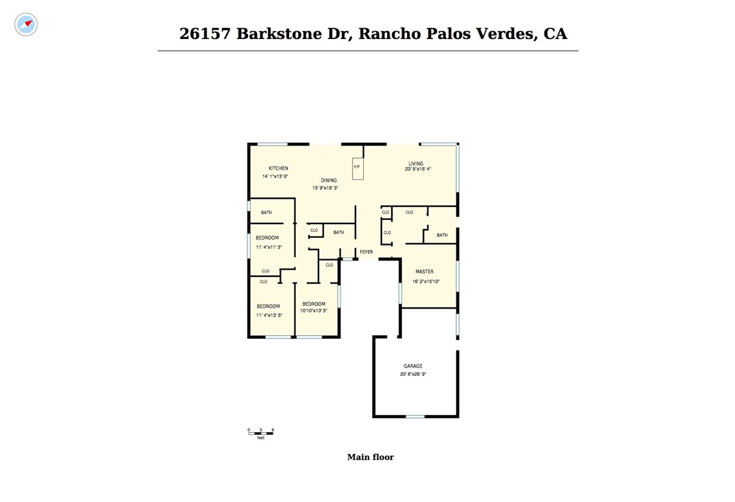 26157 Barkstone Drive, Rancho Palos Verdes, California 90275, 4 Bedrooms Bedrooms, ,1 BathroomBathrooms,Residential,Sold,Barkstone,SB17144867