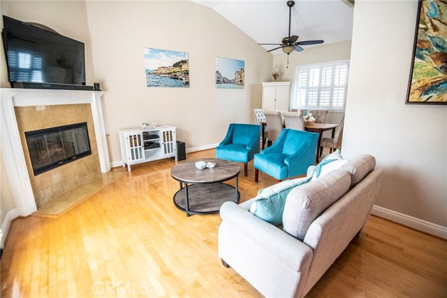 Open living floor plan