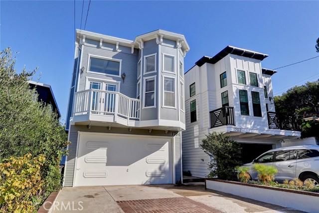 Freshly painted exterior with many unique design details.