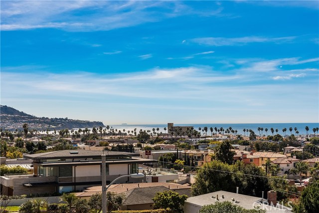 I think the  view at night, with the lights of homes and Palos Verdes Peninsula, are actually better than this ocean view.