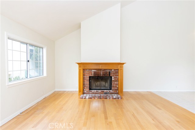 Fireplace in living room