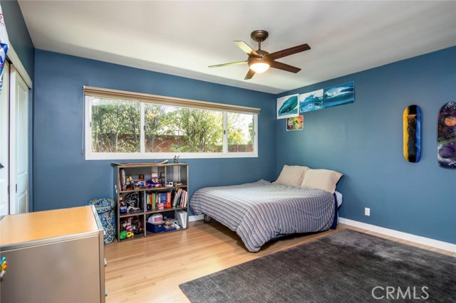 A view of spacious bedroom #2 of 4 bedrooms.