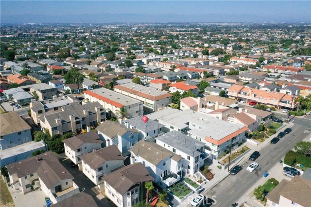 Aerial View of Home and City.