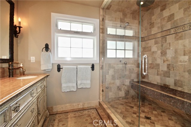 Large Walk-In Shower in Master Ensuite