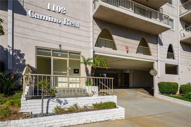 Security building with gated parking