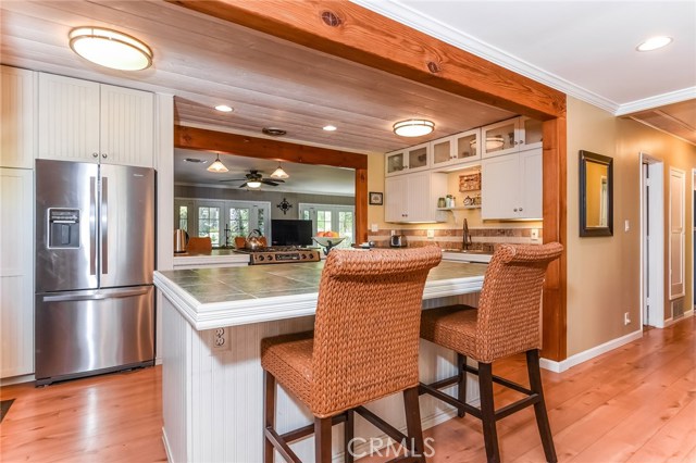 View of Kitchen from Living Room