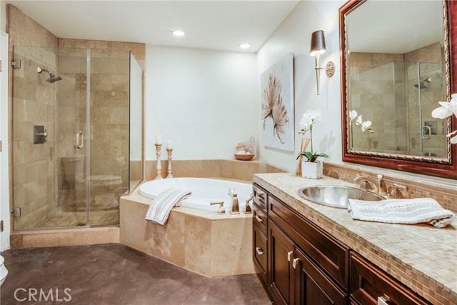 full bath on the lower level