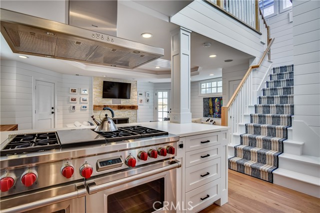 Kitchen is Centrally Located in the Center of all the Action