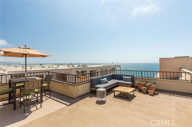 View looking southward. On a clear day one can also see the west end of Catalina Island.