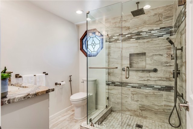 Down Stairs hallway bathroom