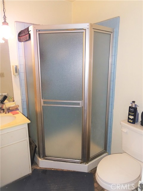 Newer Shower Stall in 1st Bathroom