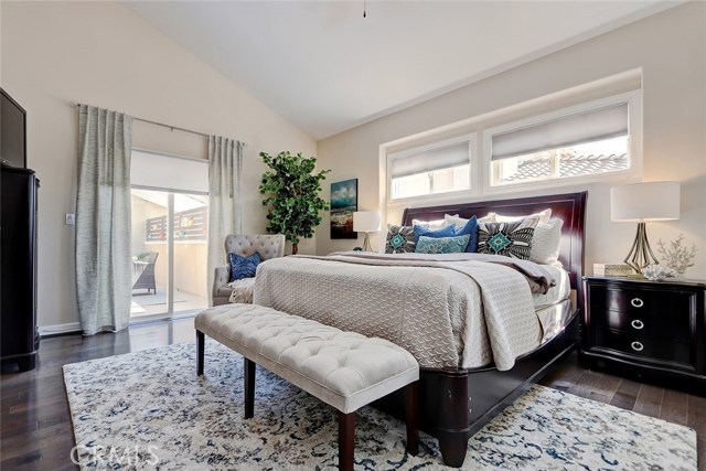 Secluded balcony directly off mater bedroom.