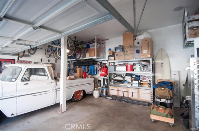 Garage with plenty of storage