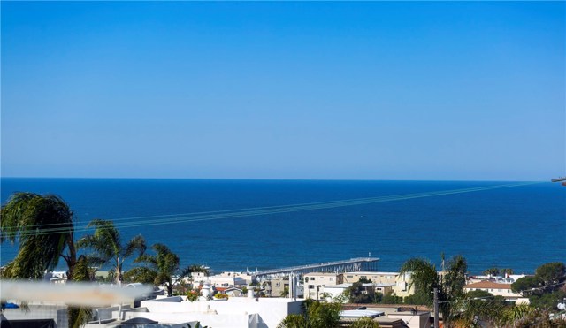 Ocean view from kitchen window