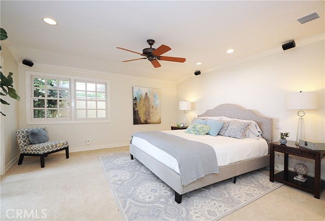 Master bedroom retreat.