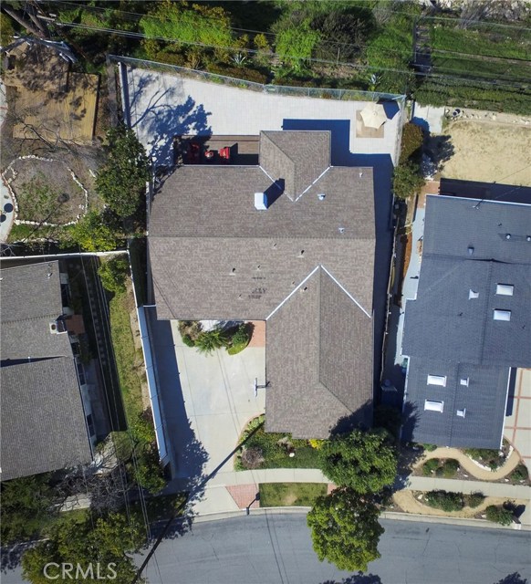 Drone view of 26315 Barkstone Drive, Rancho Palos Verdes, CA 90275