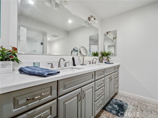 Fabulous remodeled master bath