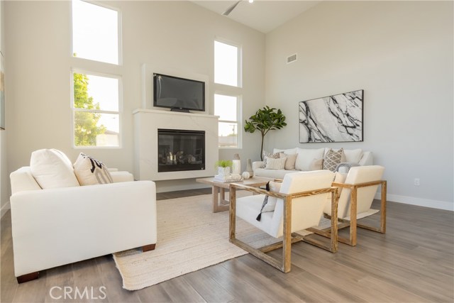 LIVING ROOM WITH FIREPLACE