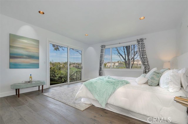 Master Bedroom Opens to Outside