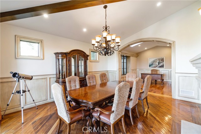 Dining Room and Bonus room in the back.