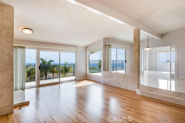 Endless ocean views from the upstairs great room.