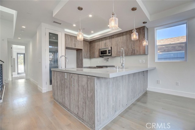 2nd Level . . . Kitchen with counter top for seating