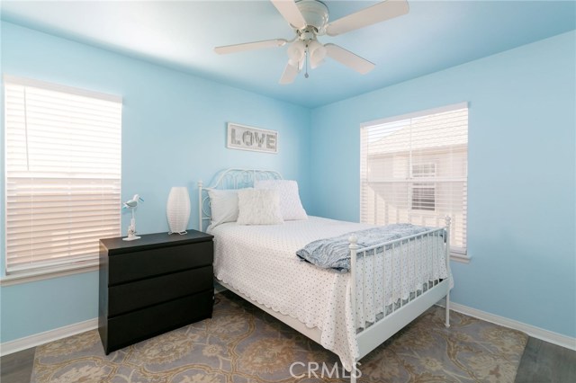 Upstairs Bedroom with full bath