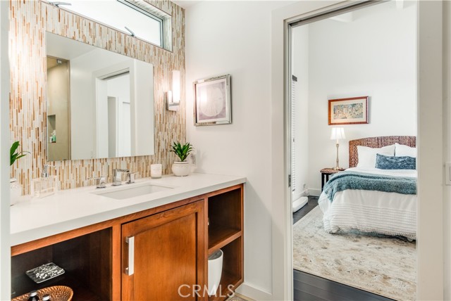 Jack and Jill bathroom