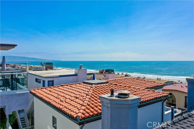 Unobstructed ocean view facing South