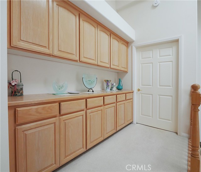 Upstairs hallway storage