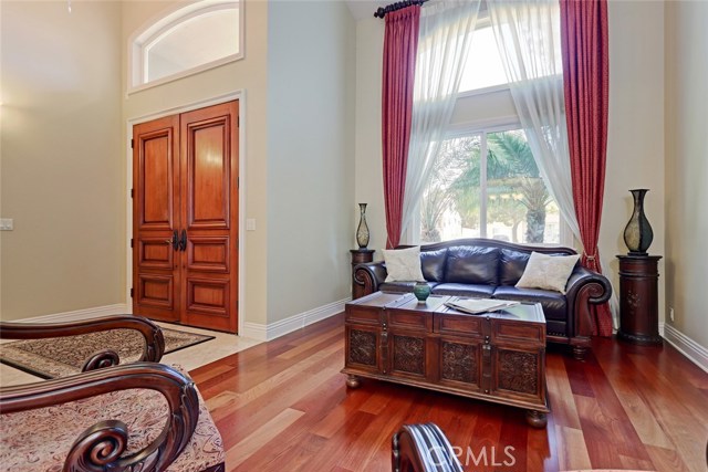 Entry and living room